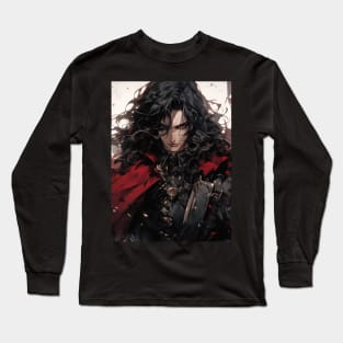 Hunters of the Dark: Explore the Supernatural World with Vampire Hunter D. Illustrations: Bloodlust Long Sleeve T-Shirt